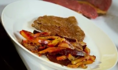 Milanesa röstitud köögiviljadega-Lihapood.ee